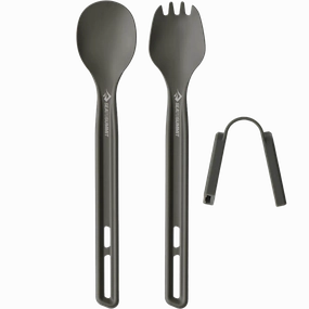 Frontier Ultralight Long Handle Spoon & Spork Cutlery Set