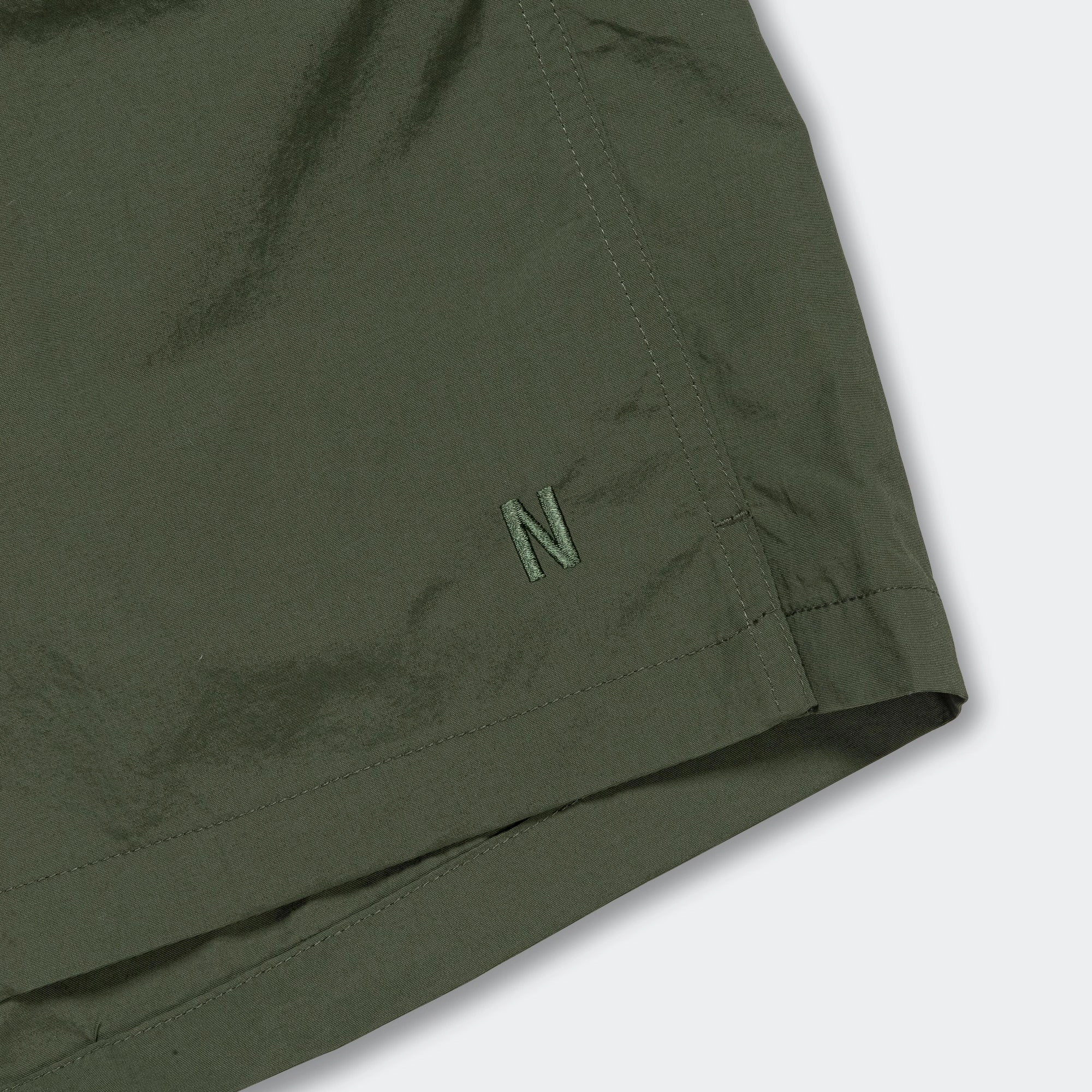 Hauge Recycled Nylon Swimmers - Spruce Green