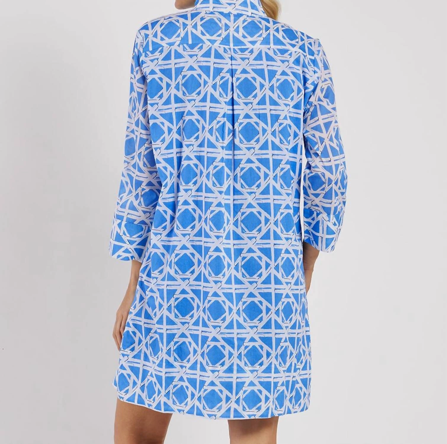 Helen Dress In Bamboo Rattan Harbor
