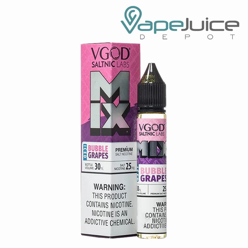 Iced Bubble Grapes Mix VGOD SaltNic 30ml