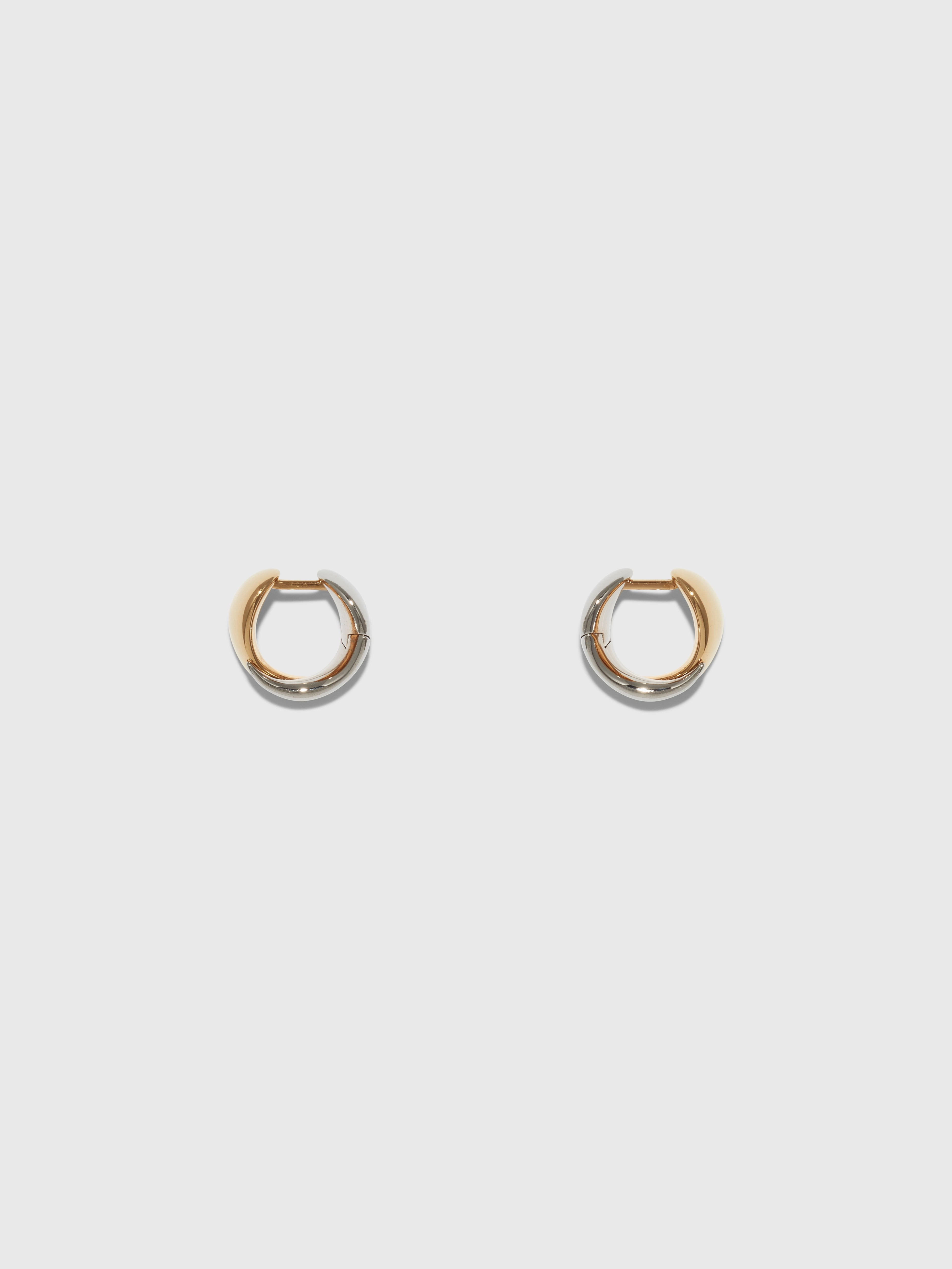 Junior Small 18kt Gold and Palladium-Plated Earrings