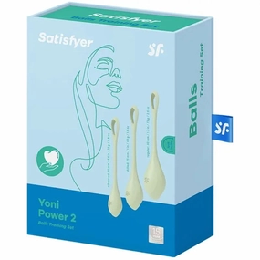 kegel balls Satisfyer Yoni Power 2 Training Set – Green