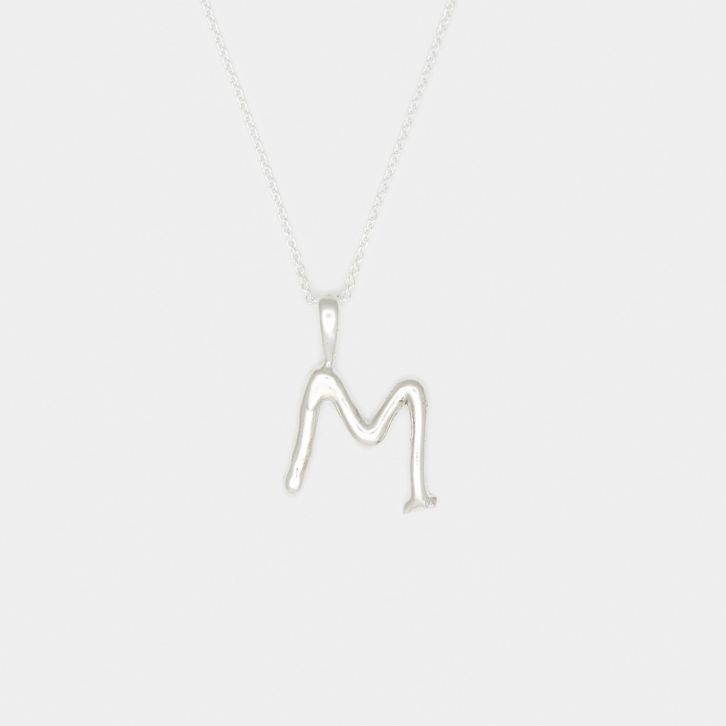L'alphabet Necklace in Silver
