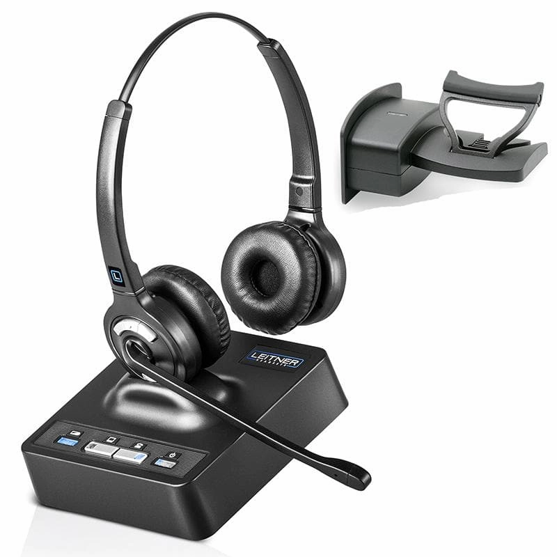 Leitner LH275 Dual-Ear Wireless Headset – Professional Bundle