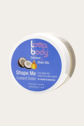 LOTTABODY COCONUT & SHEA OILS SHAPE ME CUSTARD GELEE 7oz