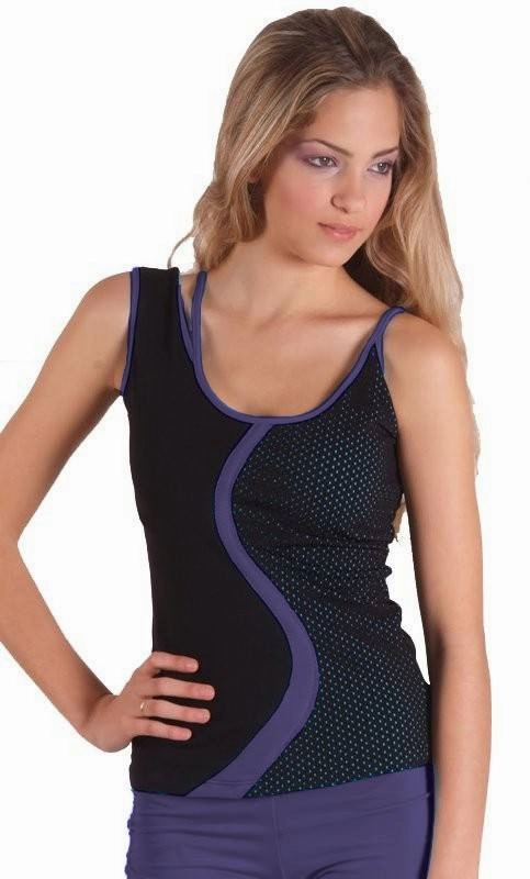 Margarita Activewear Winding Path Long Top 1020