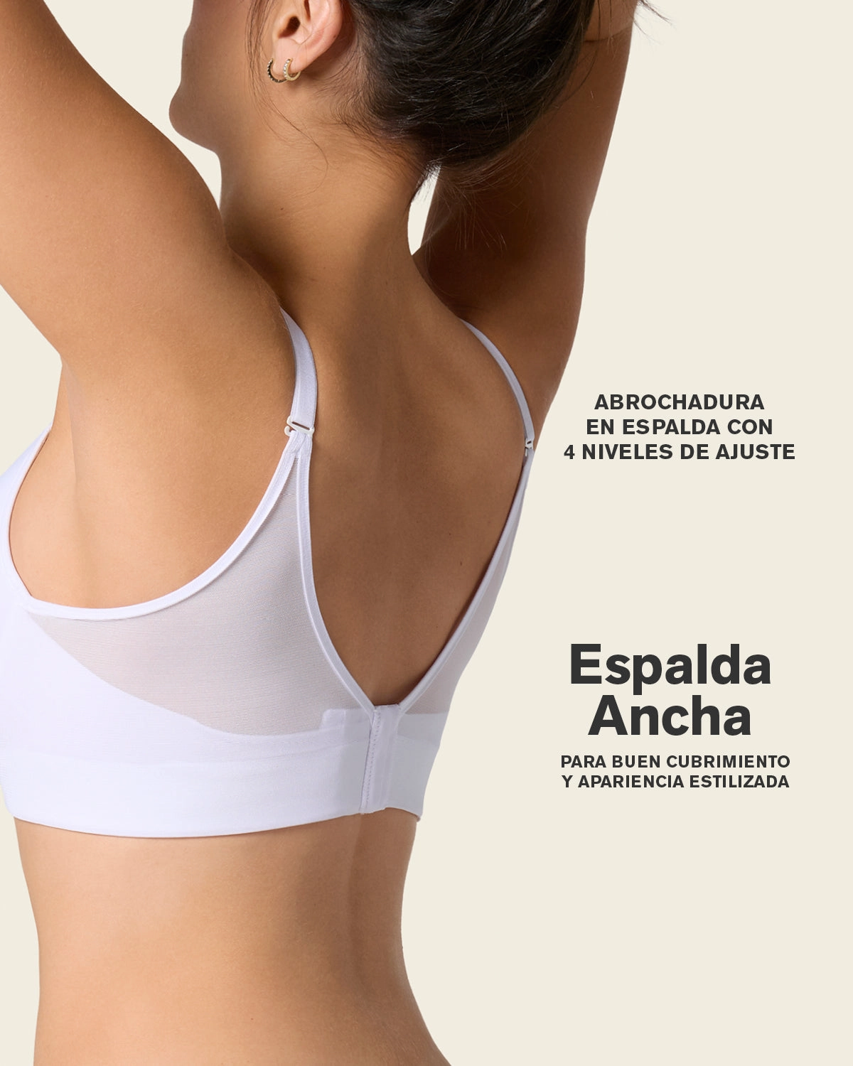 Memory Foam Push-Up Underwire Bustier Bra with Strappy Front