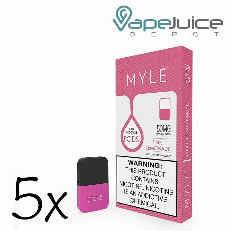 MYLE Pods V4 Pink Lemonade - NOT FOR SALE IN US