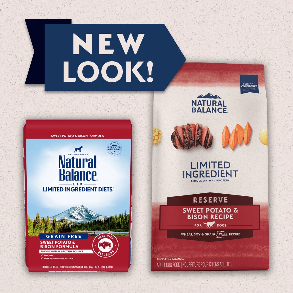 Natural Balance L.I.D. Limited Ingredient Diets Sweet Potato and Bison Dry Dog Food