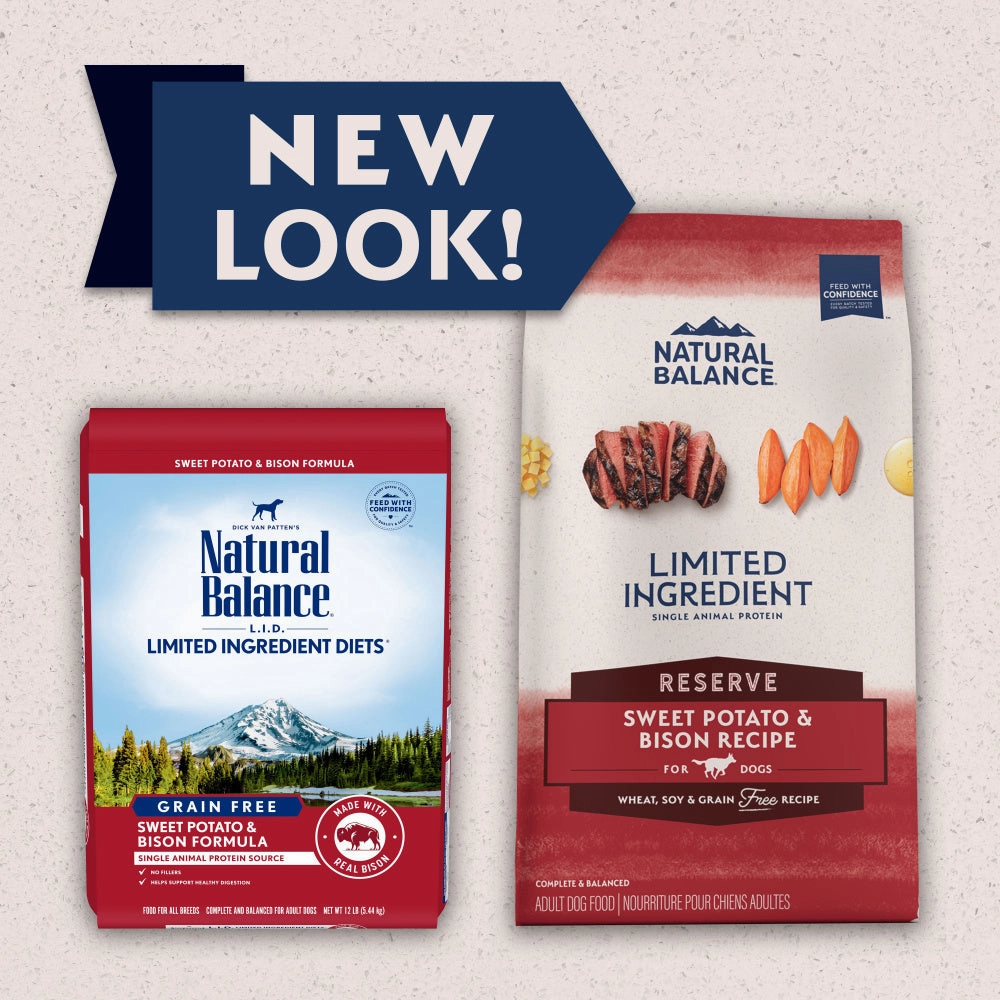 Natural Balance L.I.D. Limited Ingredient Diets Sweet Potato and Bison Dry Dog Food