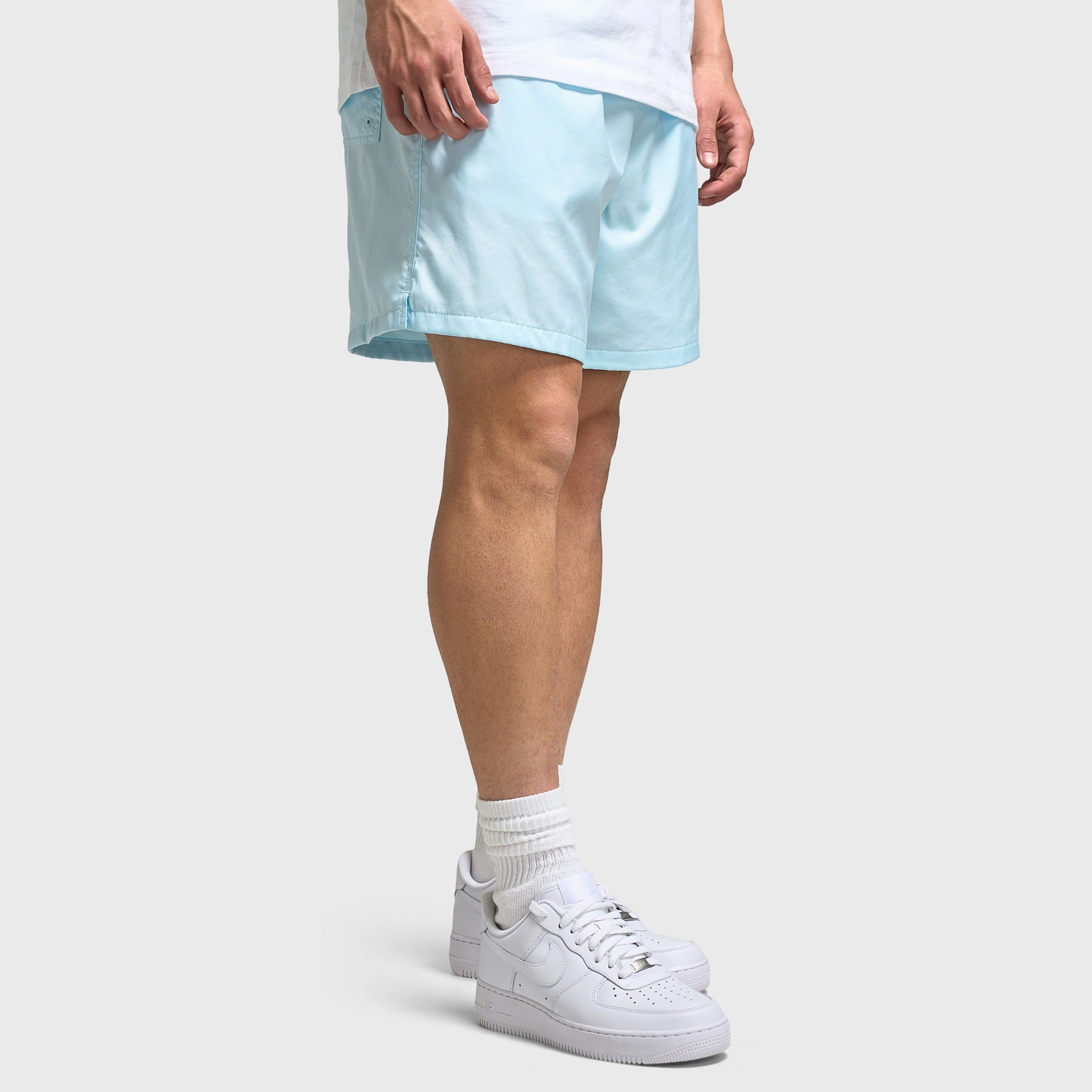Nike Club Flow Shorts Glacier Blue / White