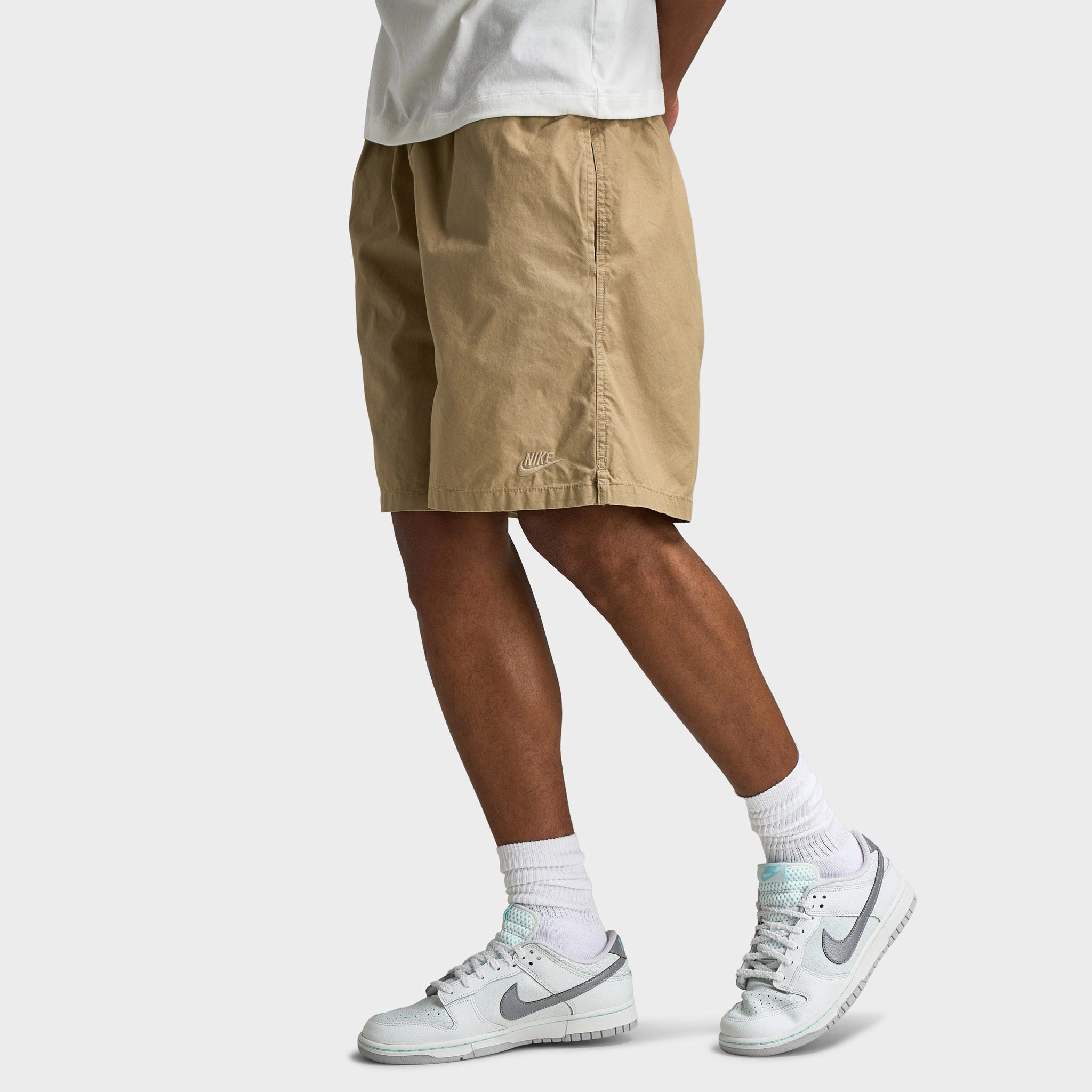 Nike Club Washed Flow Shorts Parachute Beige / Parachute Beige