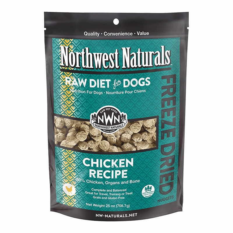 Northwest Naturals Freeze-Dried Raw Chicken Nuggets Dog Food