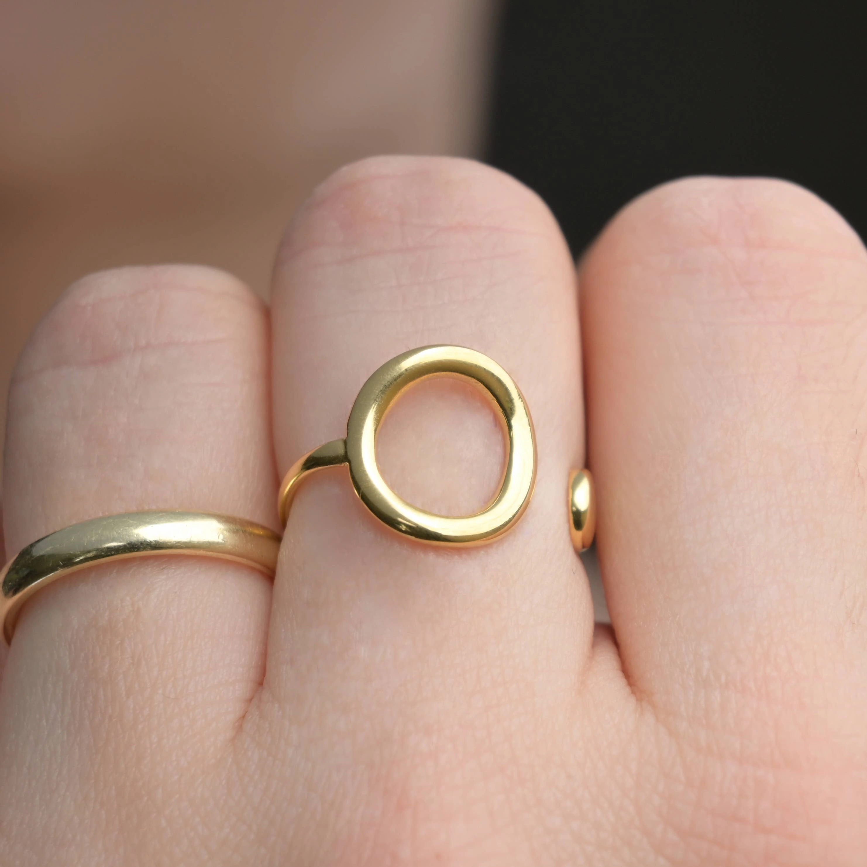 Open Circle Ring