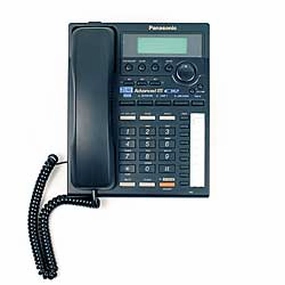 Panasonic KXTS3282-B 2-line Integrated Phone System with Call Waiting