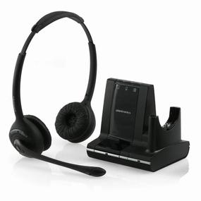 Plantronics Savi W720 Binaural Wireless and Bluetooth Headset System