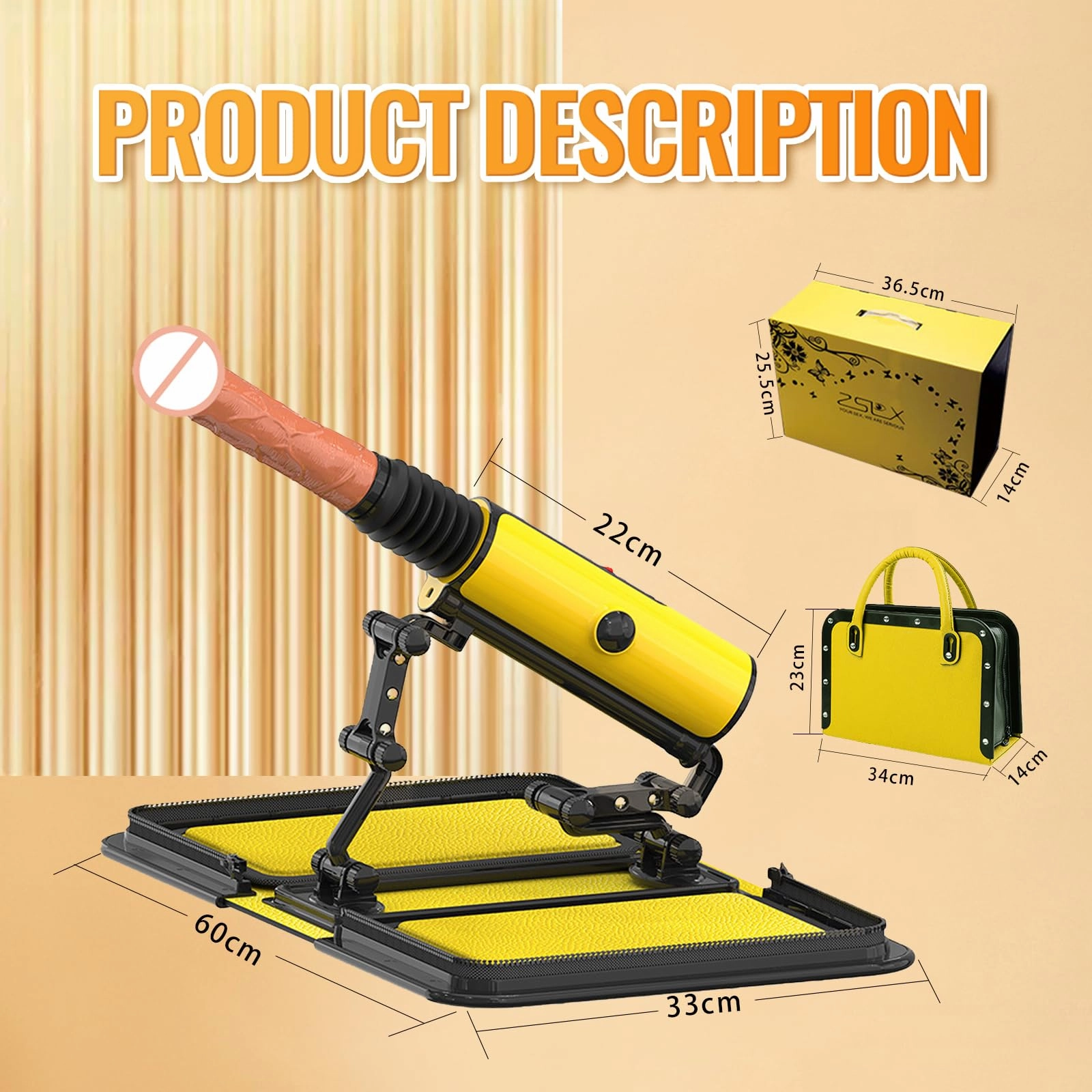 Pleasure Tote 1.0: Dildo-Equipped Masturbation Pump