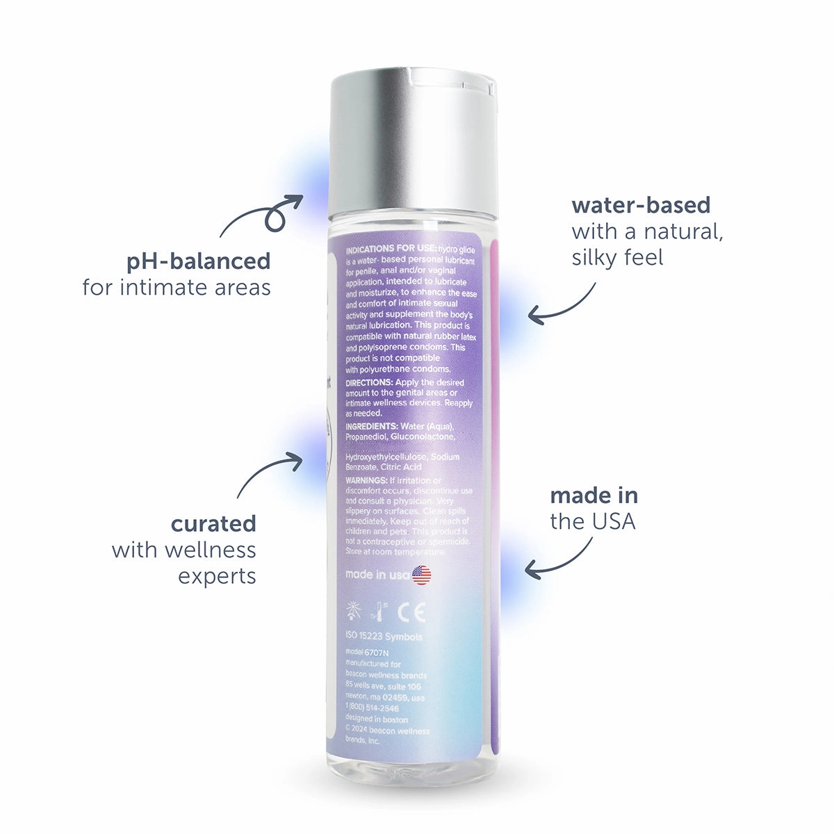plusOne® hydrolube™ personal lubricant