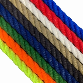 POSH Rope - 3 Strand Spun Polyester Bondage Rope - Synthetic Hemp - 6mm