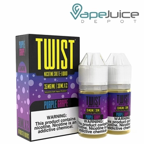 Purple Grape Twist Salt E-Liquid 60ml