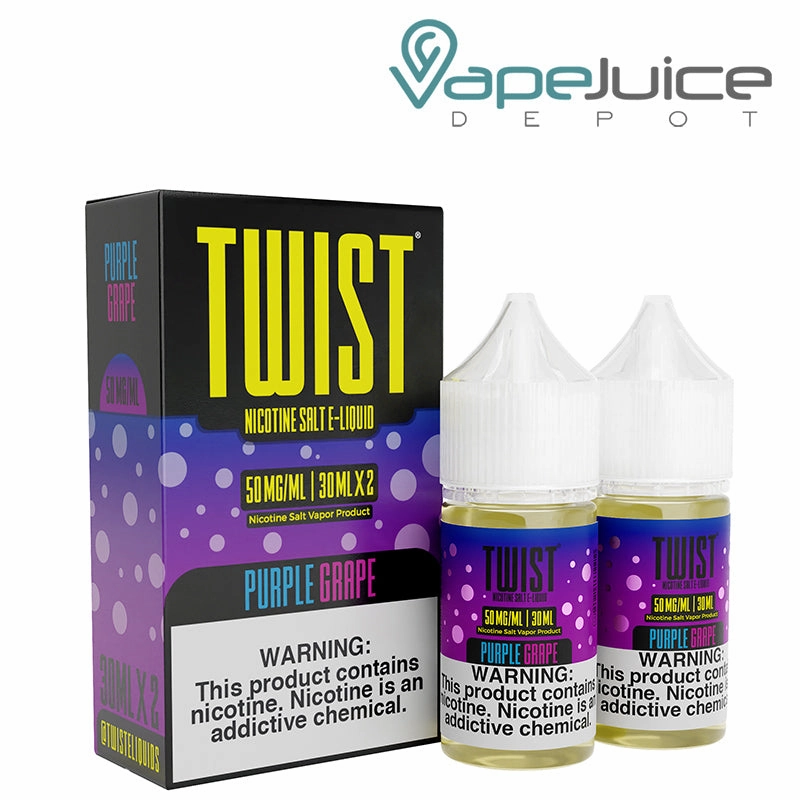 Purple Grape Twist Salt E-Liquid 60ml