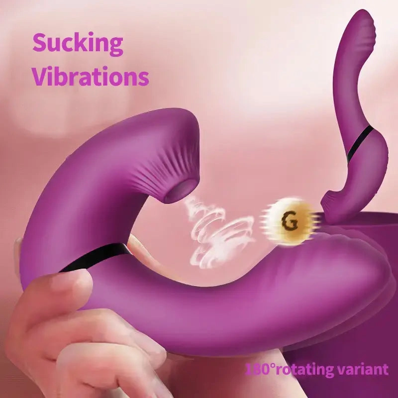 Quusvik - Spinning Sucking Vibrator