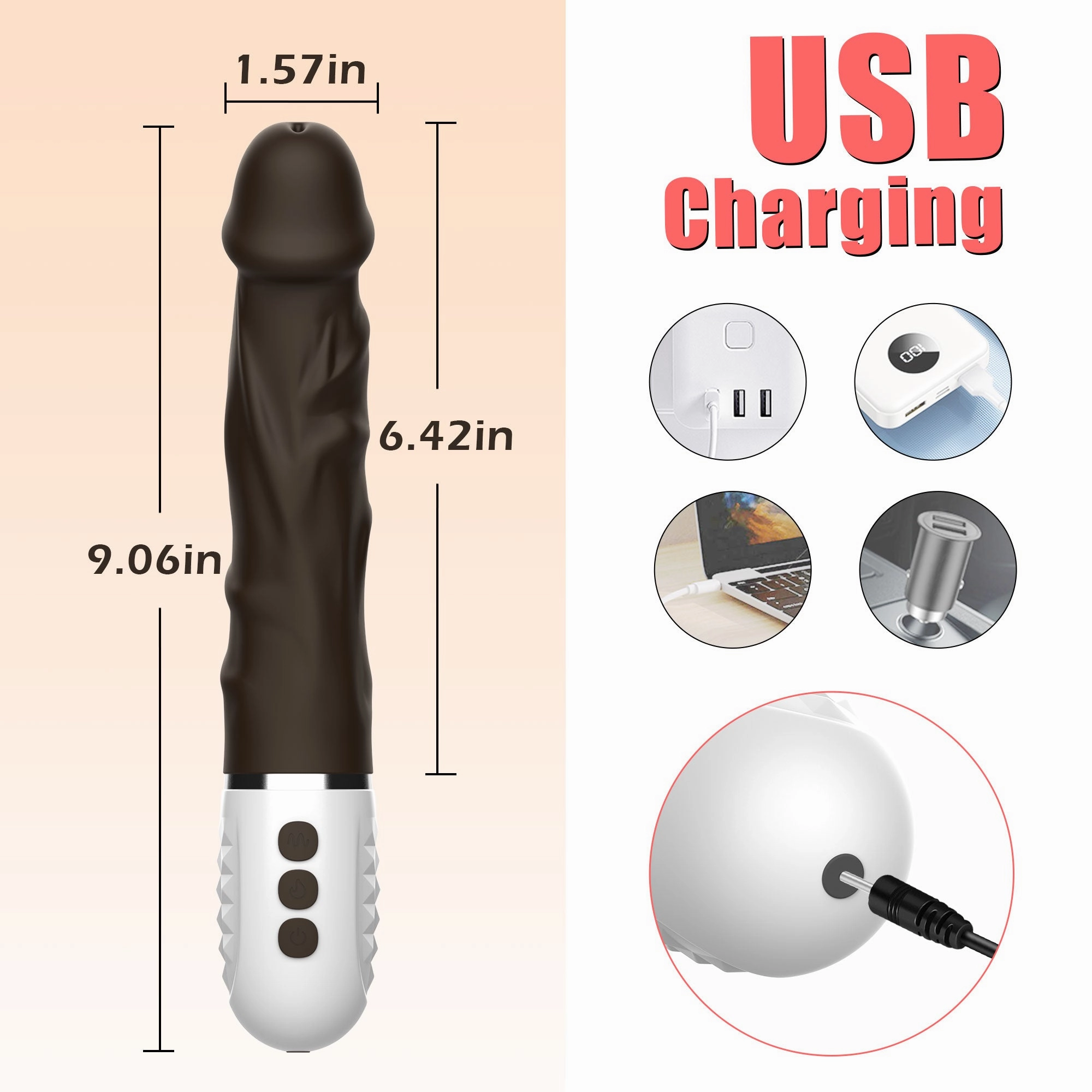 Realistic Dildo Vibrator