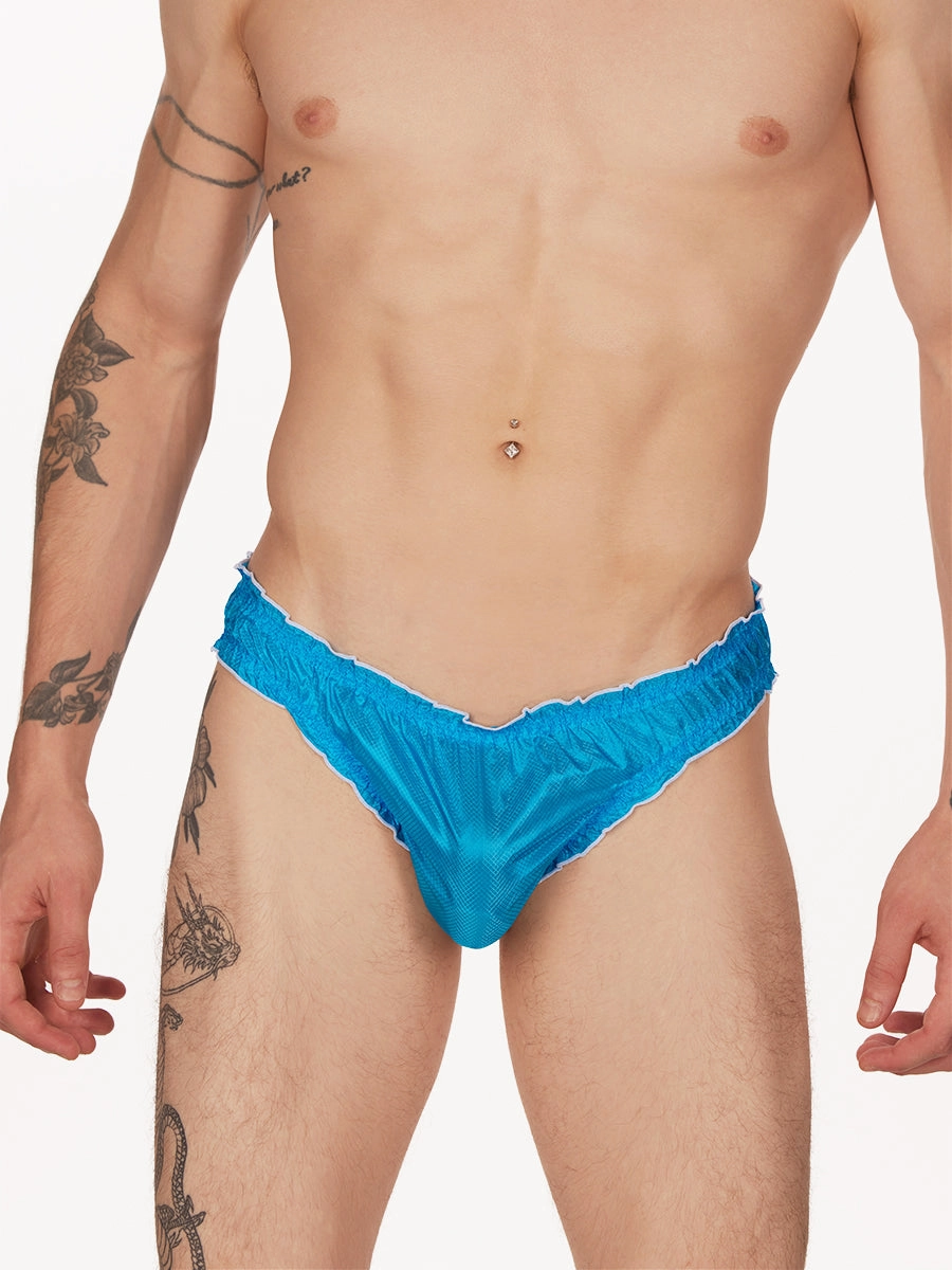 Rip-Stop Ruffle Edge Panty
