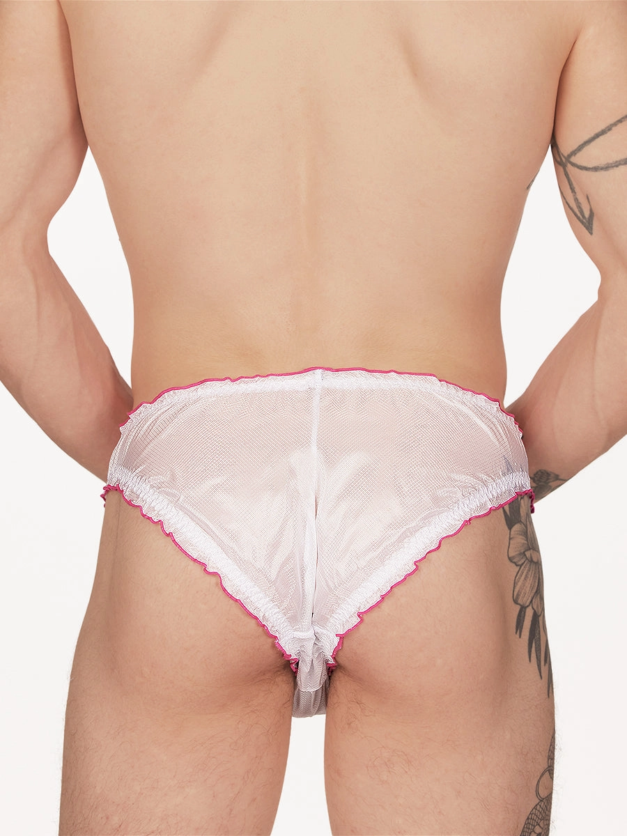Rip-Stop Ruffle Edge Panty