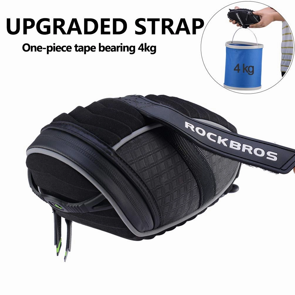 ROCKBROS  Bicycle Saddle Bag Under Seat 3D Shell Cycling Seat Pack