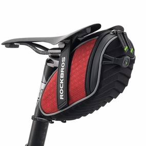 ROCKBROS  Bicycle Saddle Bag Under Seat 3D Shell Cycling Seat Pack