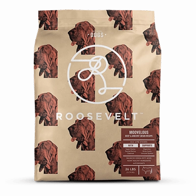 Roosevelt Moovelous Beef & Ancient Grain Recipe Dry Dog Food