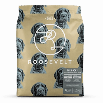 Roosevelt The Docks Whitefish & Ancient Grain Recipe Dry Dog Food