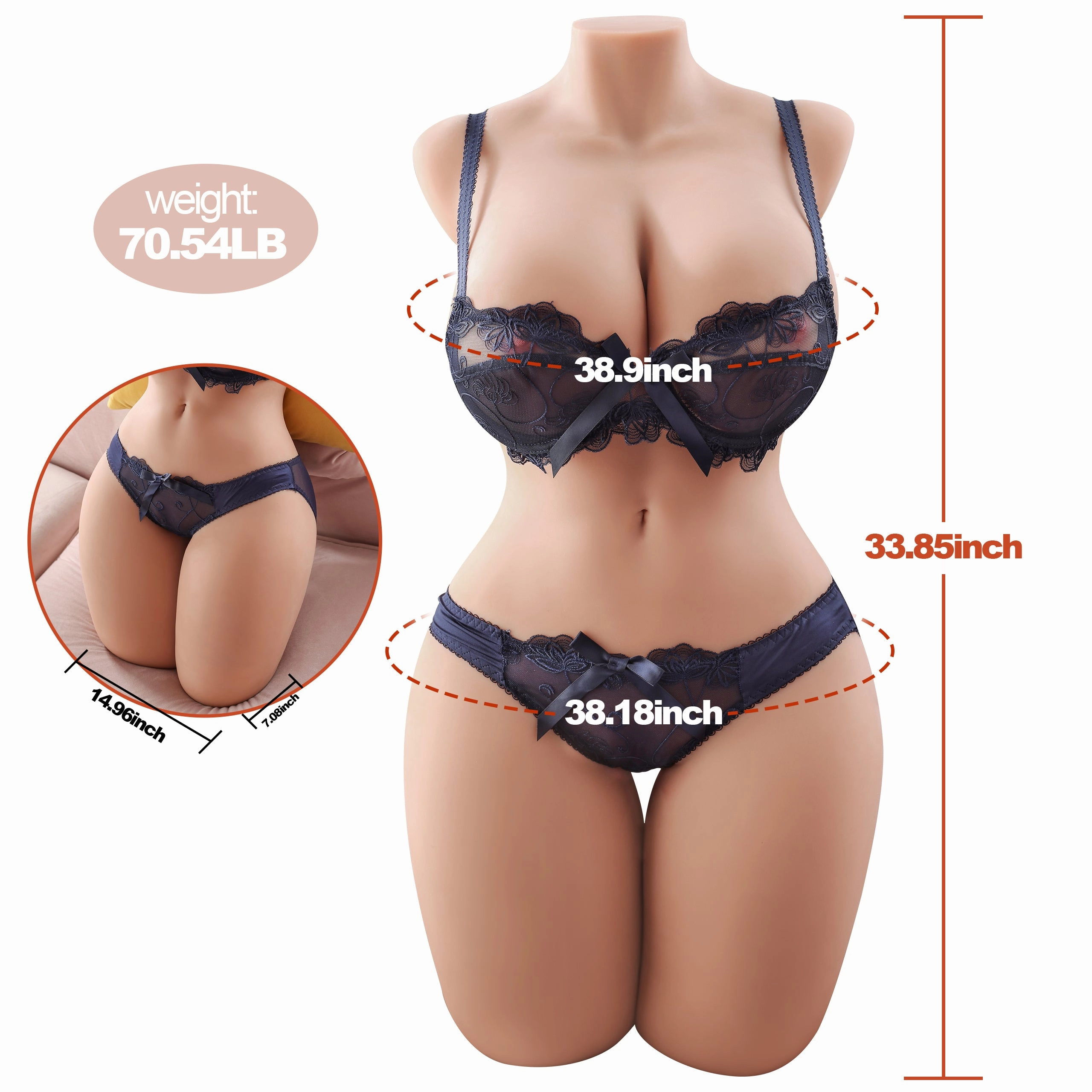 Sabrina - 72.6LB Realistic Sex Doll