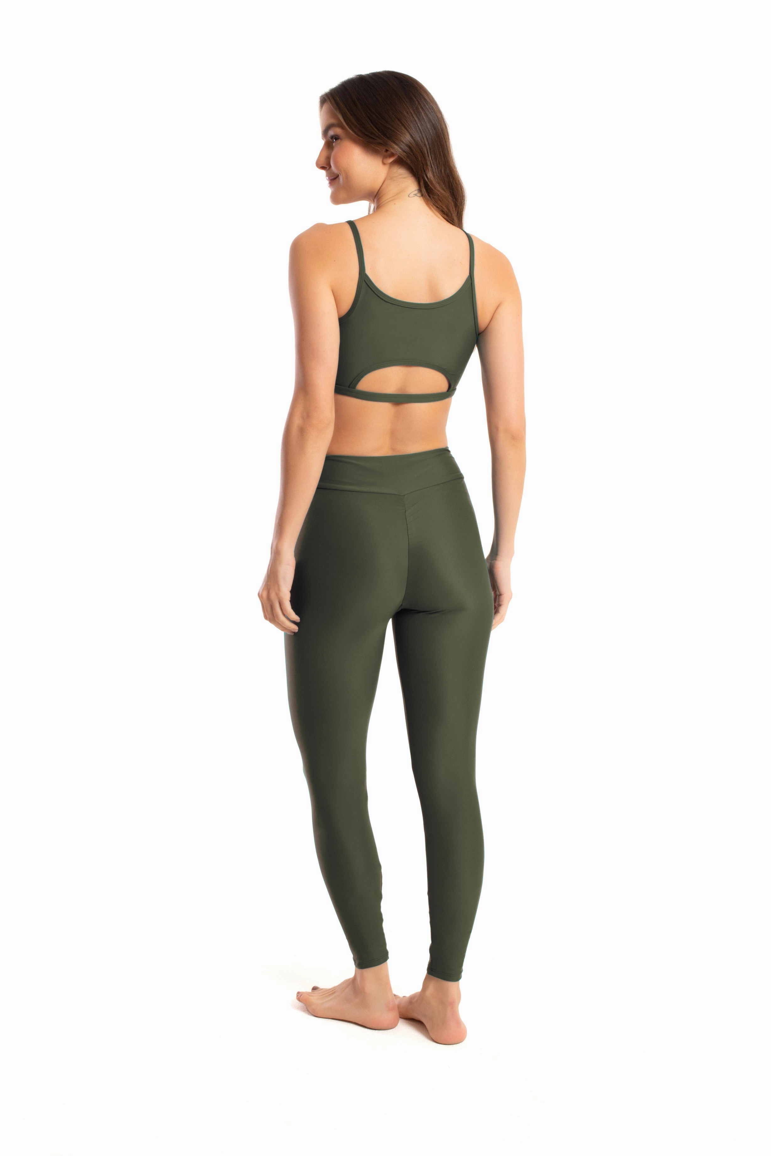 Scrunch Butt Leggings, Military Green, Ultra Cool Form Light