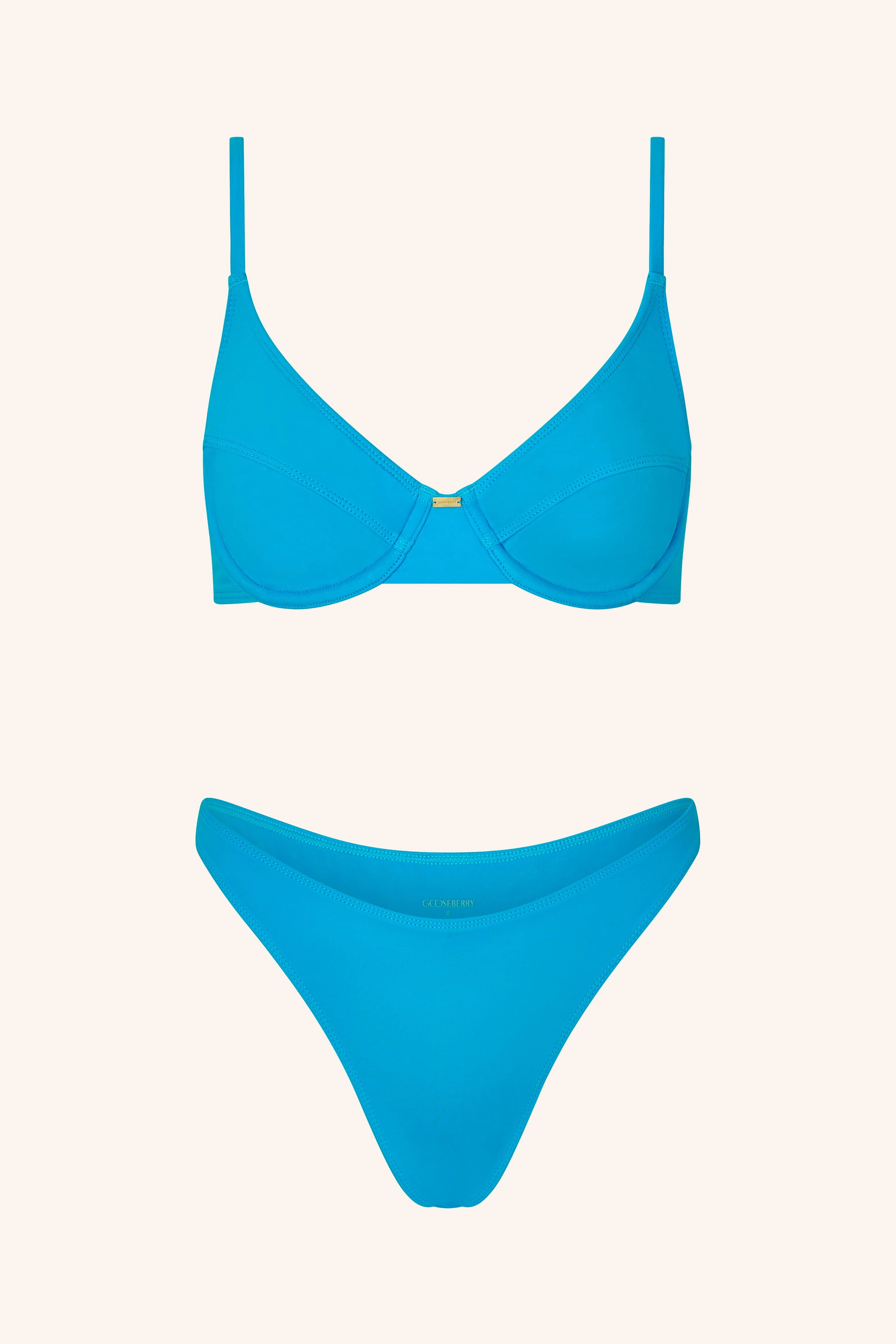 Sculpting Top Cerulean