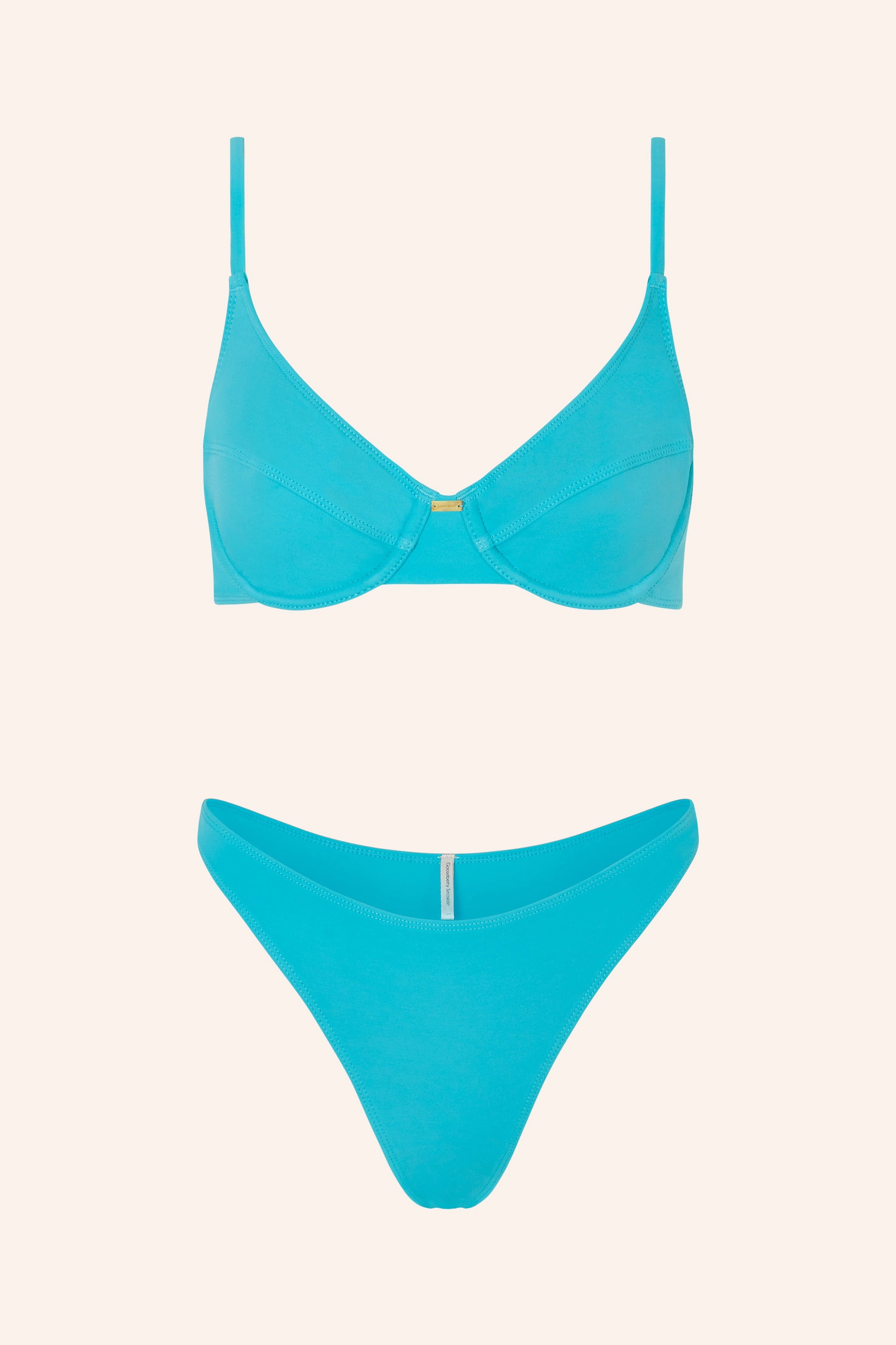 Sculpting Top Cerulean