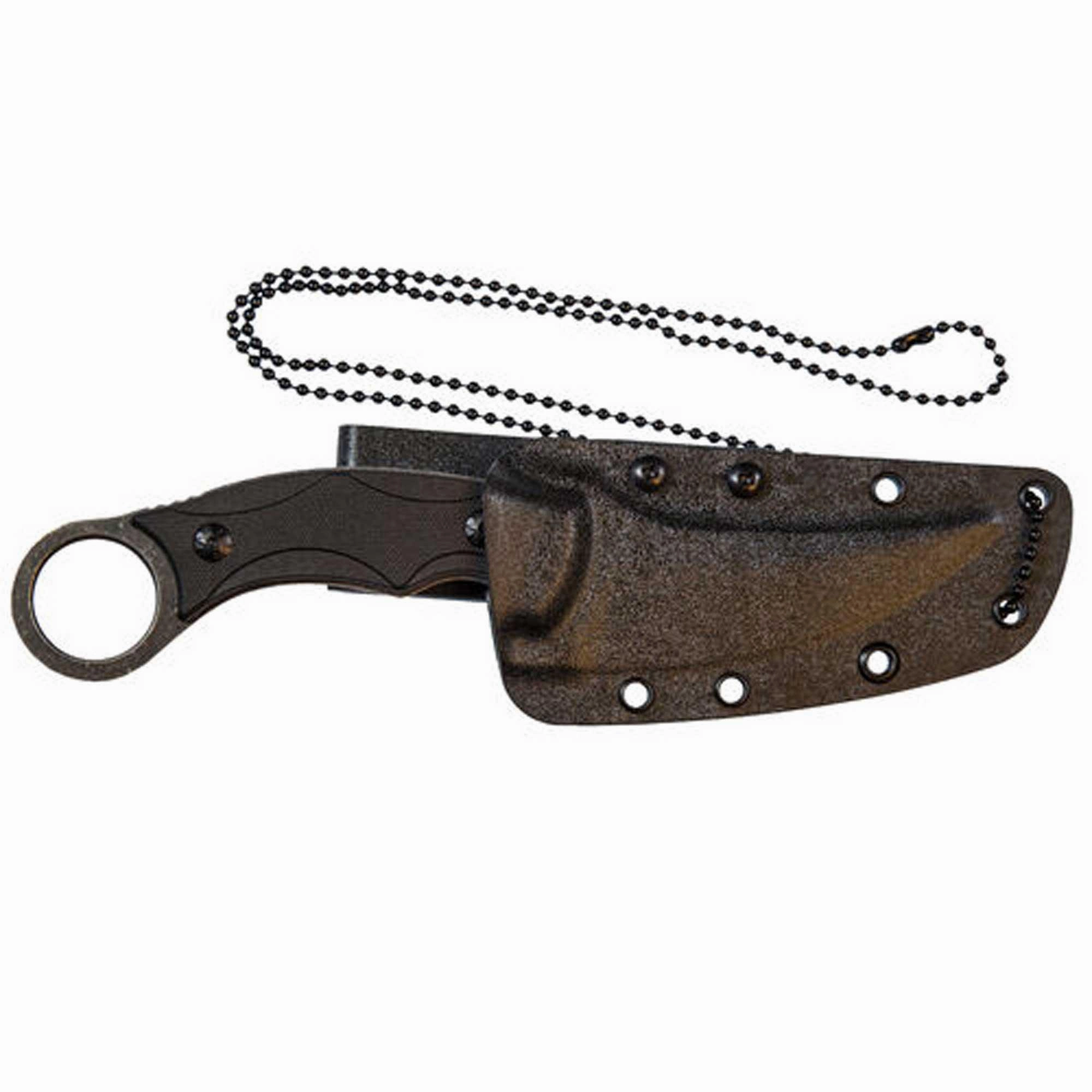Smith and Wesson Fixed Knife - Karambit High Carbon Steel Clip Point Blade | SW995