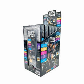Solar Powered Light-Up License Plate Frame - 6 Pieces Per Retail Ready Display 25378