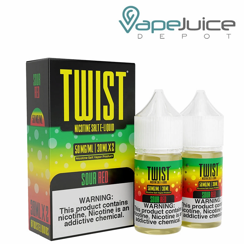 Sour Red Twist Salt E-Liquid 60ml
