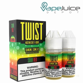 Sour Red Twist Salt E-Liquid 60ml