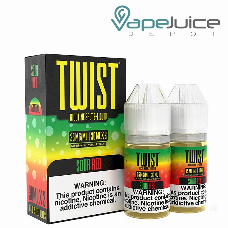 Sour Red Twist Salt E-Liquid 60ml