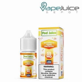 Strawberry Apple Nectarine Pod Juice TFN Salt 30ml