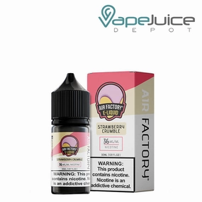 Strawberry Crumble Air Factory Salts 30ml