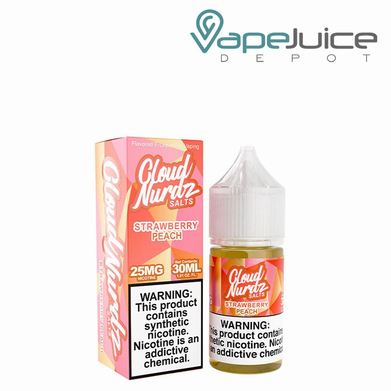 Strawberry Peach TFN Salts Cloud Nurdz 30ml