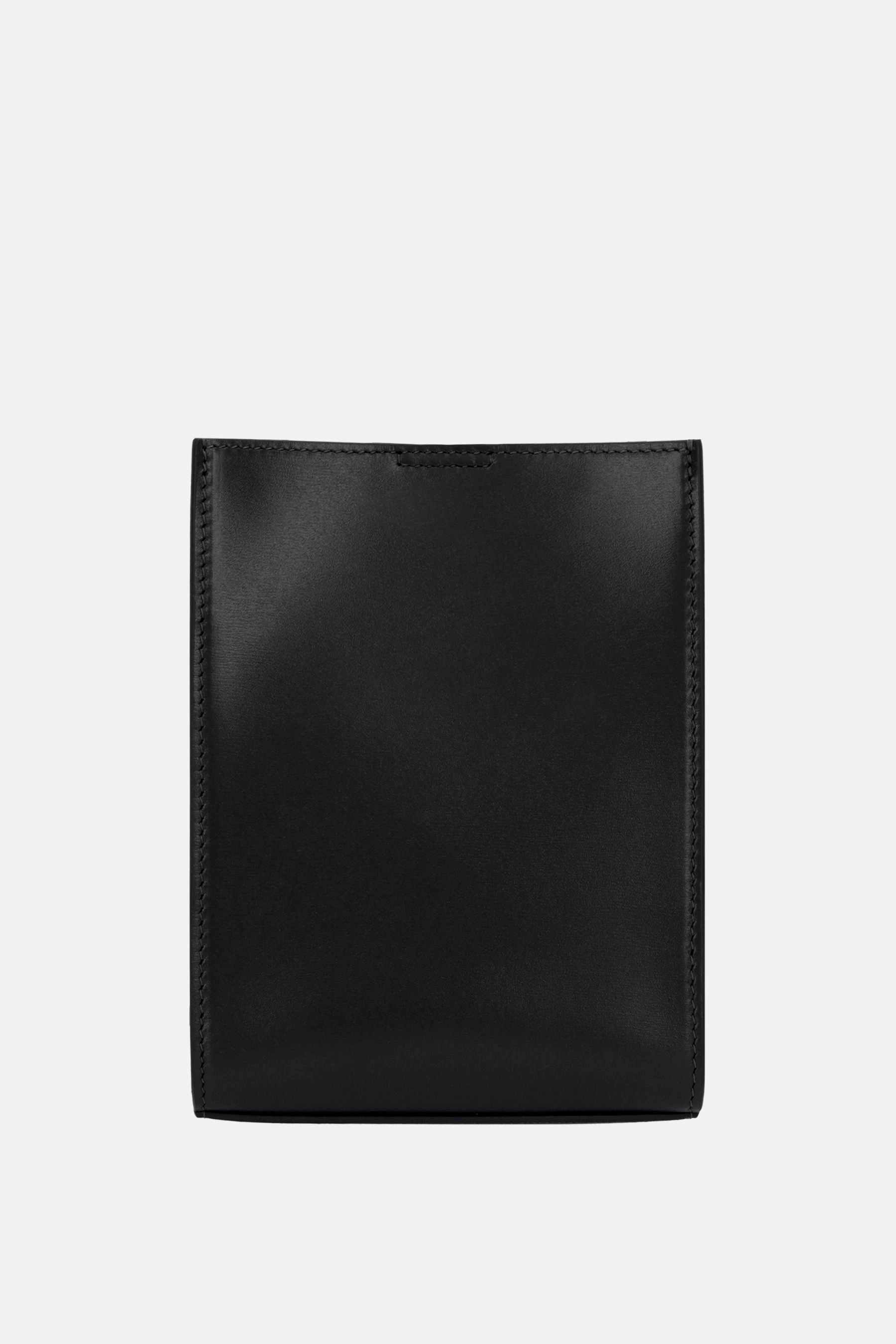 Tangle small smooth leather shoulder bag