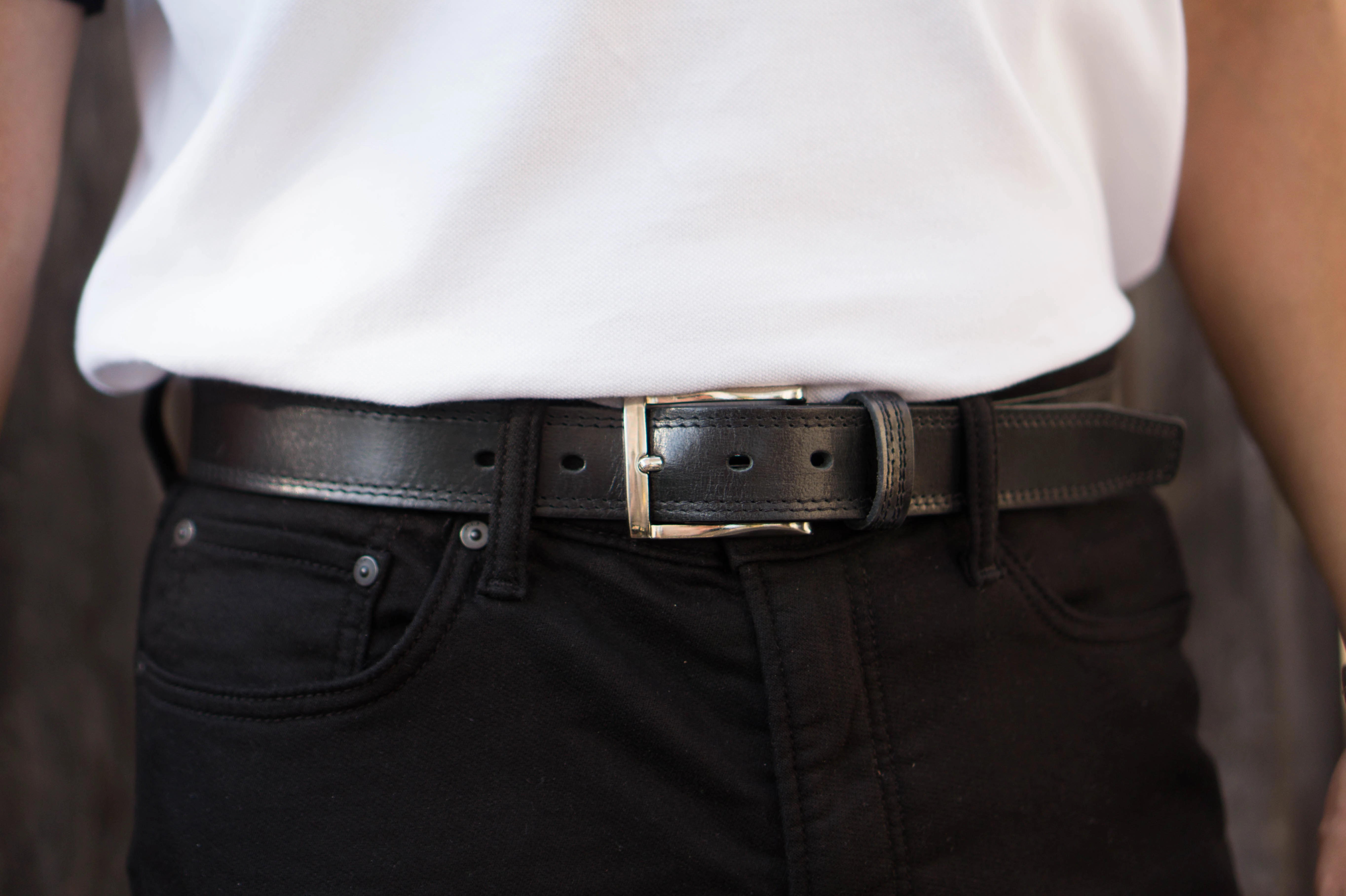 The Milestone Belt   Wallet - Men's Leather Belt and Wallet Gift Set