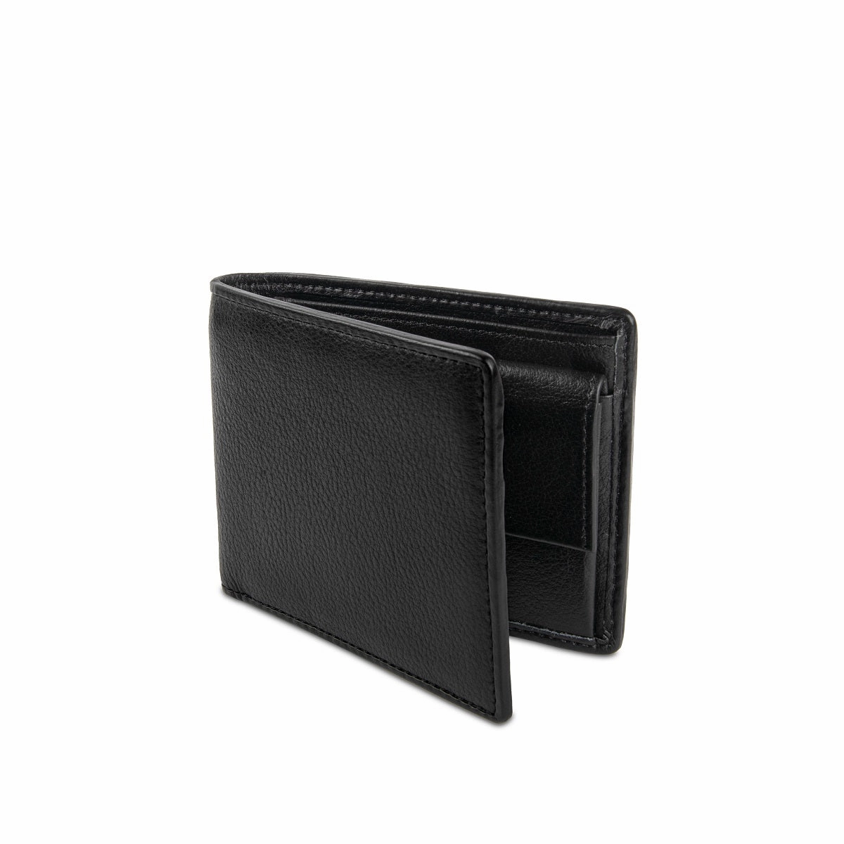 Theo Leather Bi-fold Wallet with Coin Case (RFID)