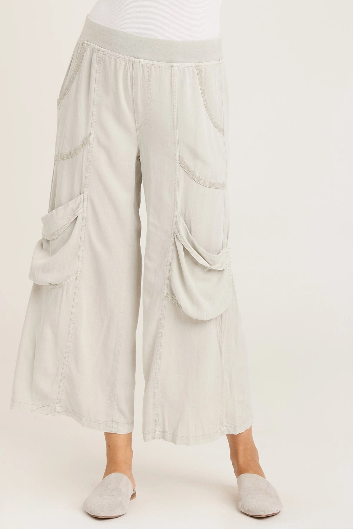 Twill Faulkner Crop