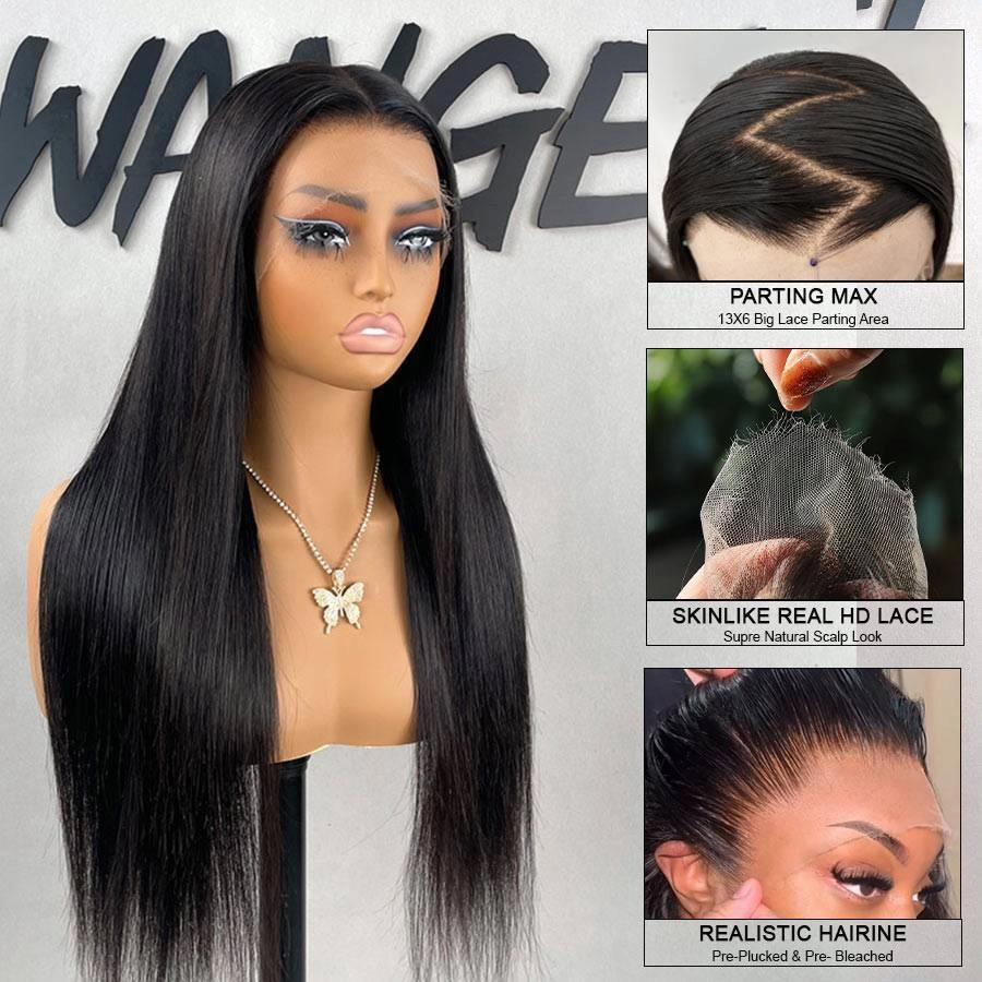 USA Shipping | 250% Density 13X6 HD Lace Front Wigs Straight